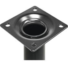 Bordsben TARROX runt 400x Ø30mm svart