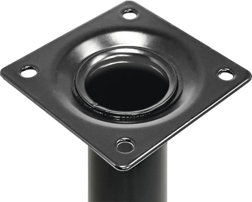 Bordsbensfästplatta med monteringshål