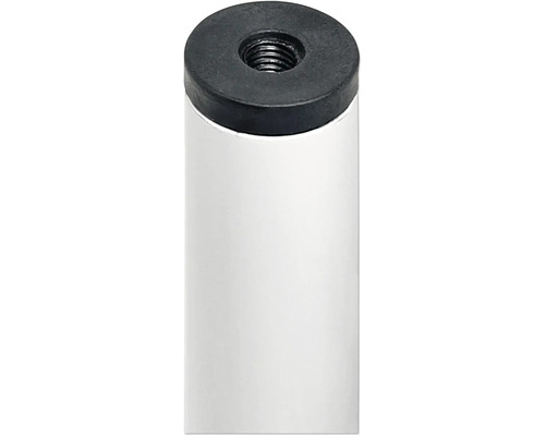 Detaljvy av ett möbelben med gänga