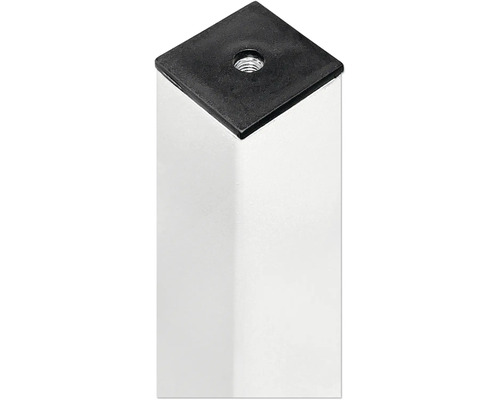 Möbelben i metall med gänga