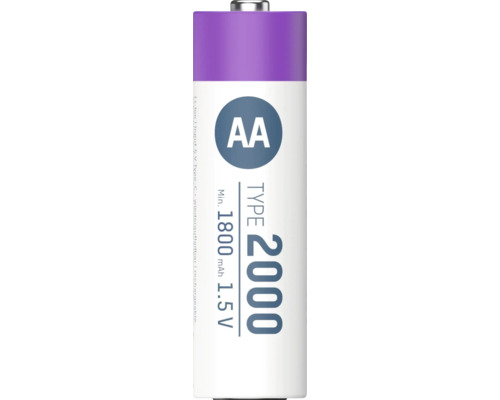 AA-batteri, typ 2000 med 1,5 volt