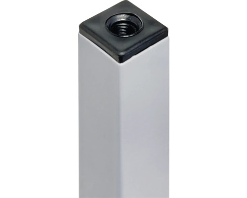 Bordsben i metall med gänga