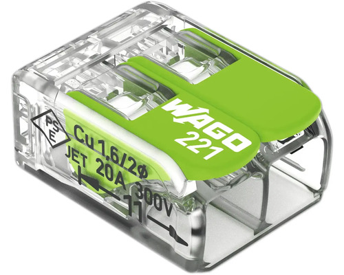 Wago kopplingsplint ur 221-serien