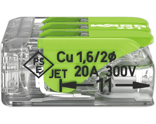 Wago 221 kopplingsklämma för elektriska anslutningar