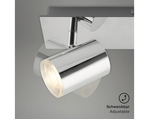 Justerbar taklampa med roterbar spot