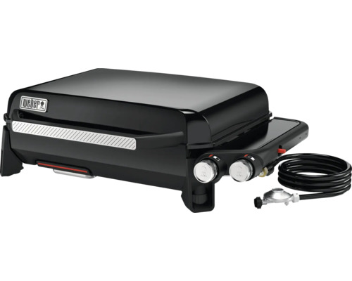 Weber gasolgrill med lock och regulator