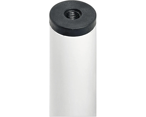 Detaljvy av ett bordsben med gänga för montering