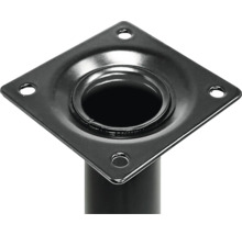 Bordsben TARROX runt 700x Ø30mm svart