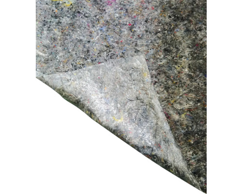 Grå isoleringsmatta av fibermaterial