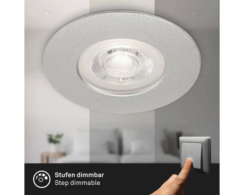 Takmonterad spotlight med dimmerfunktion