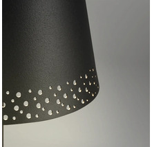 Bordslampa BRILONER utomhus svart, IP44