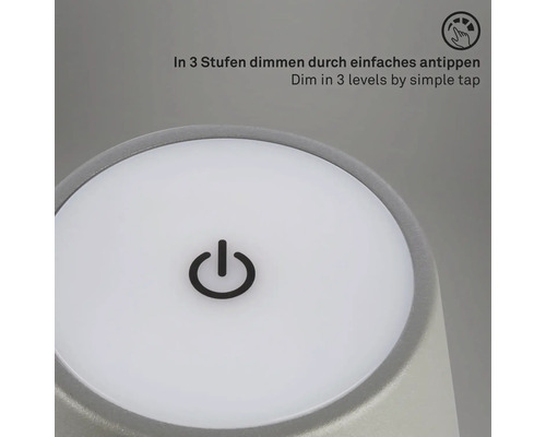 LED-lampa med beröringsfunktion och dimfunktion