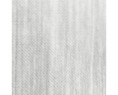 Närbild av ett vitt tyg med vävd struktur