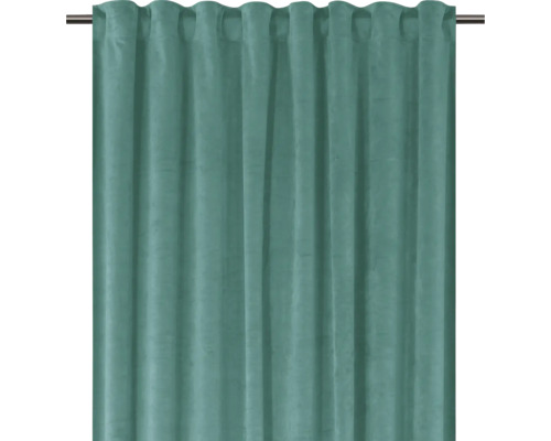 Gardin av tyg med öglor