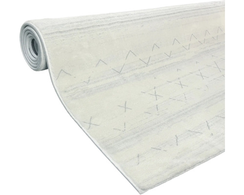 Rullad matta med mönster