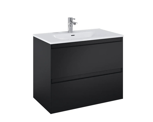 Tvättställsskåp med två lådor och tvättställsskåp