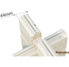Friggebod PALMAKO Ines 11,1m² Slide natur