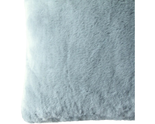 Prydnadskudde med pälsutseende