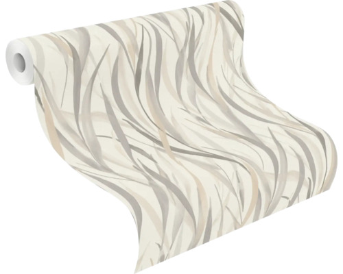 Tapetrulle med blommönster