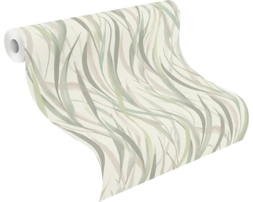 Tapetrulle med bladmönster