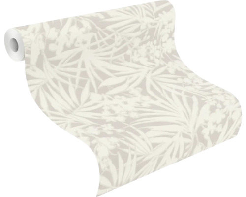 Tapetrulle med växtmönster