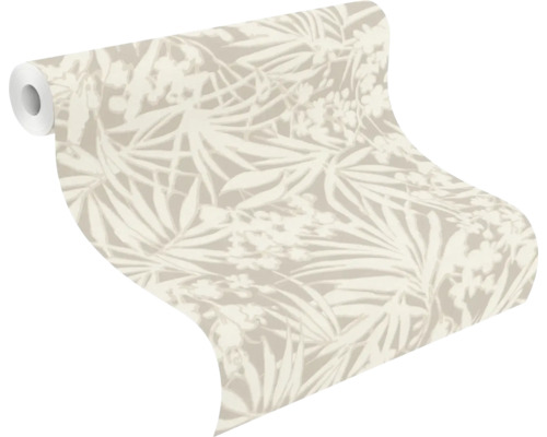 Tapetrulle med växtmönster