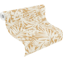 Tapetrulle med blommönster