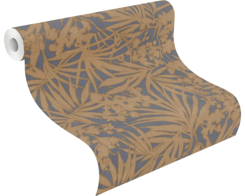 Tapetrulle med växtmönster