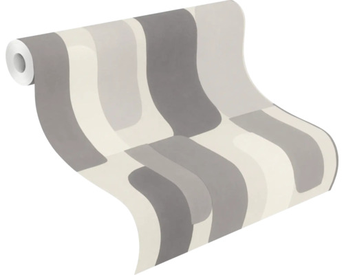 Tapetrulle med grafiskt mönster