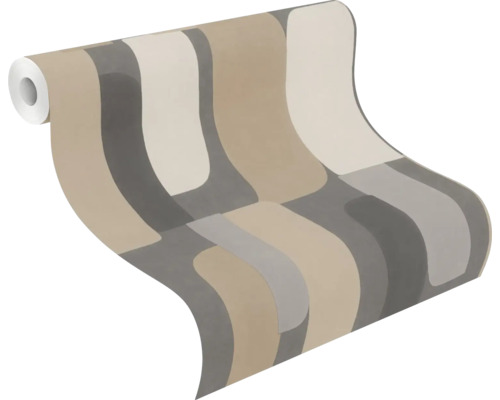 Tapetrulle med modern, abstrakt design för väggdekoration