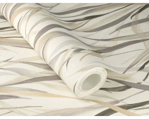 Tapetrulle med bladmönster