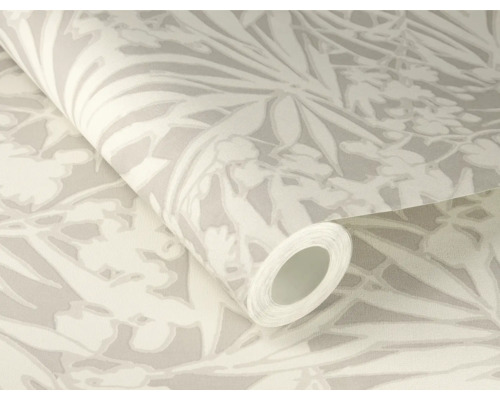 Tapetrulle med blommönster