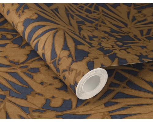 Tapetrulle med växtmönster