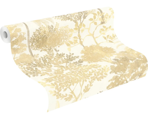 Tapetrulle med trämotiv