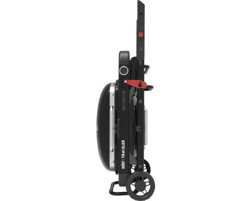 Weber Traveler gasolgrill, hopfälld för transport