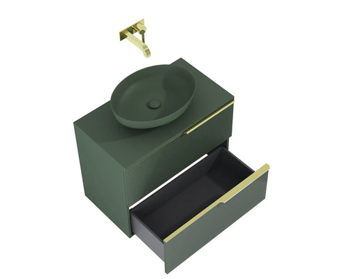 Tvättställ med handfat och armatur i badrummet