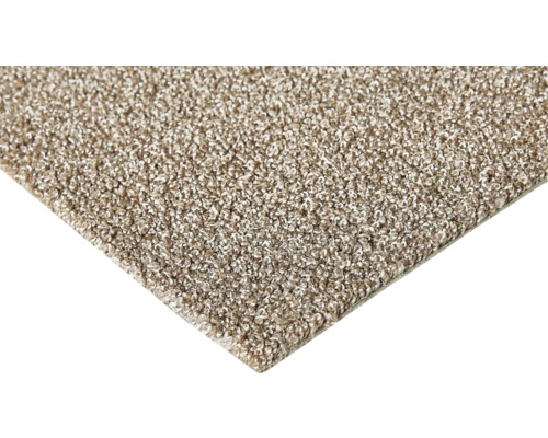 Närbild av en beige matta
