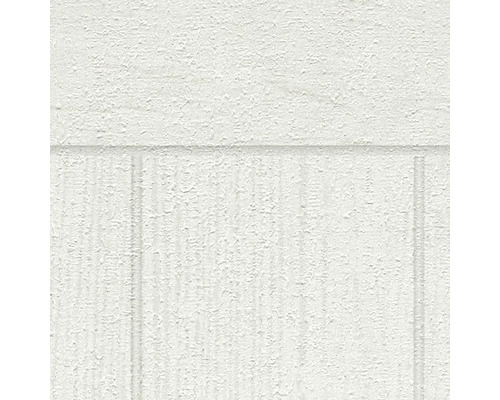 Detaljvy av en vit tapet med bård