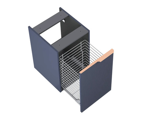 Kök underskåp med trådkorg