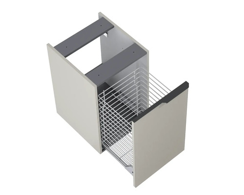 Kökskåp med trådkorgsutdrag