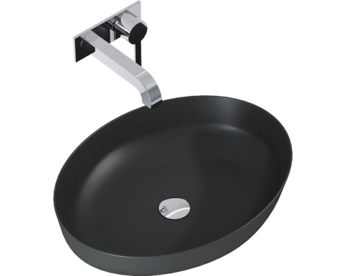 Tvättställ med väggmonterad blandare