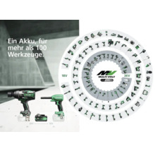 Arbetslampa HIKOKI UB18 DJL Basic 14,4/18V utan batteri och laddare