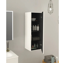 Högskåp JUNGBORN Quattro sedici vit matt med integrerat handtag 35x100x35 cm