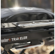 Detaljvy av Weber Traveler grill
