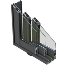Friggebod PALMAKO Lea 14,2m² Slide vit/transparent