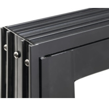 Friggebod PALMAKO Lea 14,2m² Slide vit/transparent