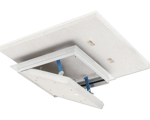 Öppnad inspektionslucka för tak