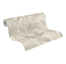 Tapetrulle med bladmönster