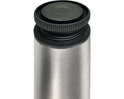 Justerbart möbelben i metall