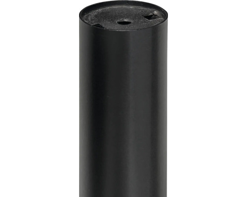 Cylindrisk apparatfot av metall